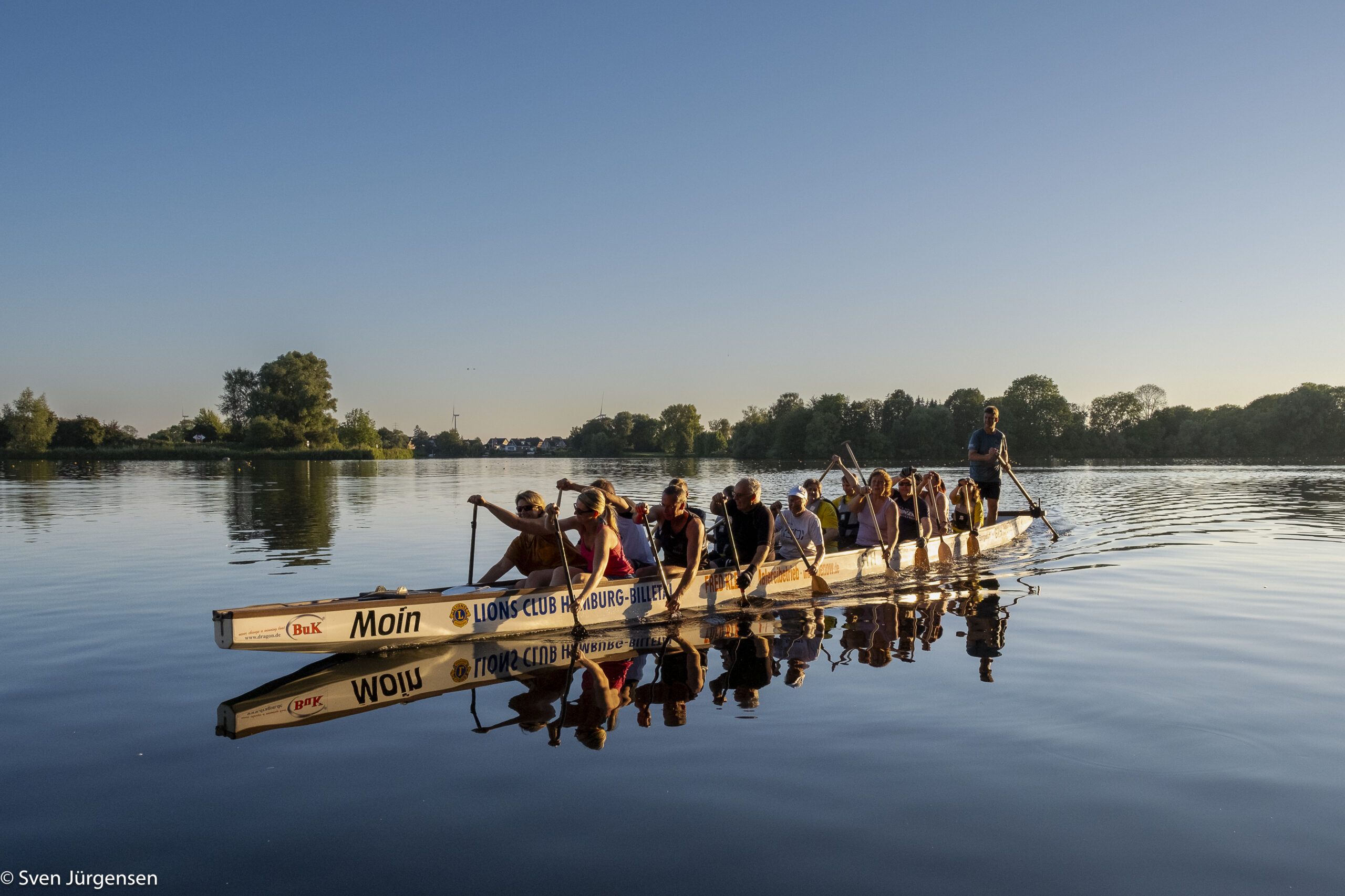 Traumhafter Trainingstag für das inklusive Team.